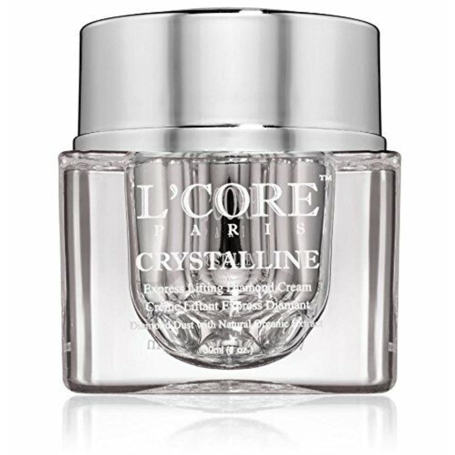 L'Core Paris Crema de diamante lifting Crystalline Express para mujer - Tamaño 1.0 oz.
