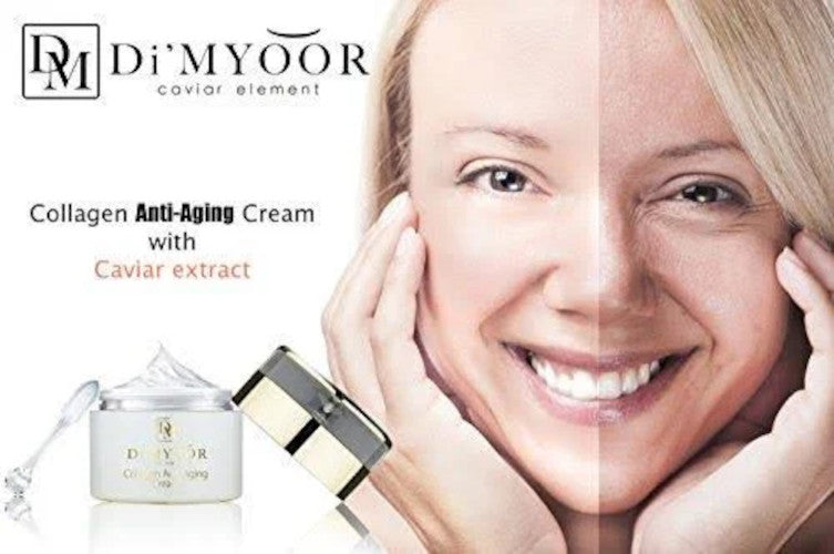 DI'MYOOR Collagen Anti-Aging Cream with caviar extract 1.7 fluid ounces