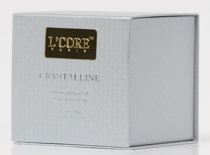 L’CORE PARIS Crystalline 60 Second Facelift 1.2 fl oz – Instant Lifting Mask with Diamond Dust & Neuropeptides