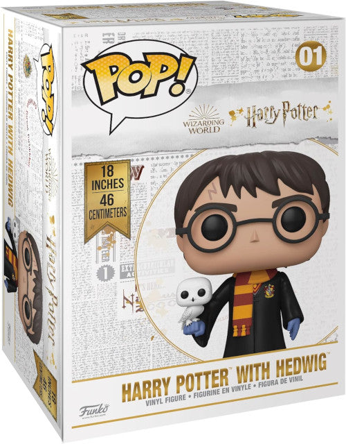 Harry Potter with Hedwig 18-Inch Funko Pop! Vinyl Figure