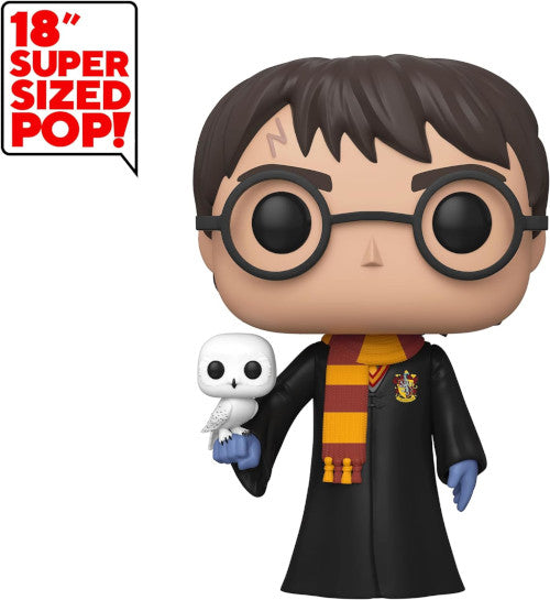 Harry Potter with Hedwig 18-Inch Funko Pop! Vinyl Figure