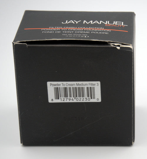 JAY MANUEL FILTER FINISH COLLECTION POLVO A CREMA